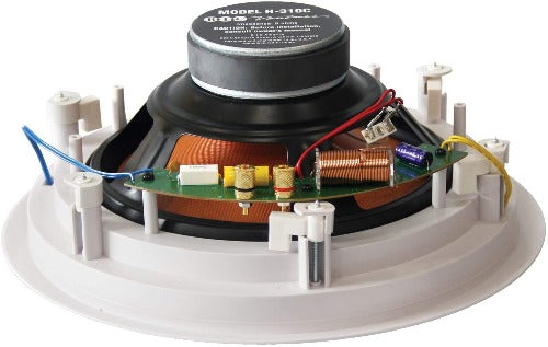 BIC America 250-Watt 3-Way 10" In-Ceiling Speaker with Pivoting Tweeter
