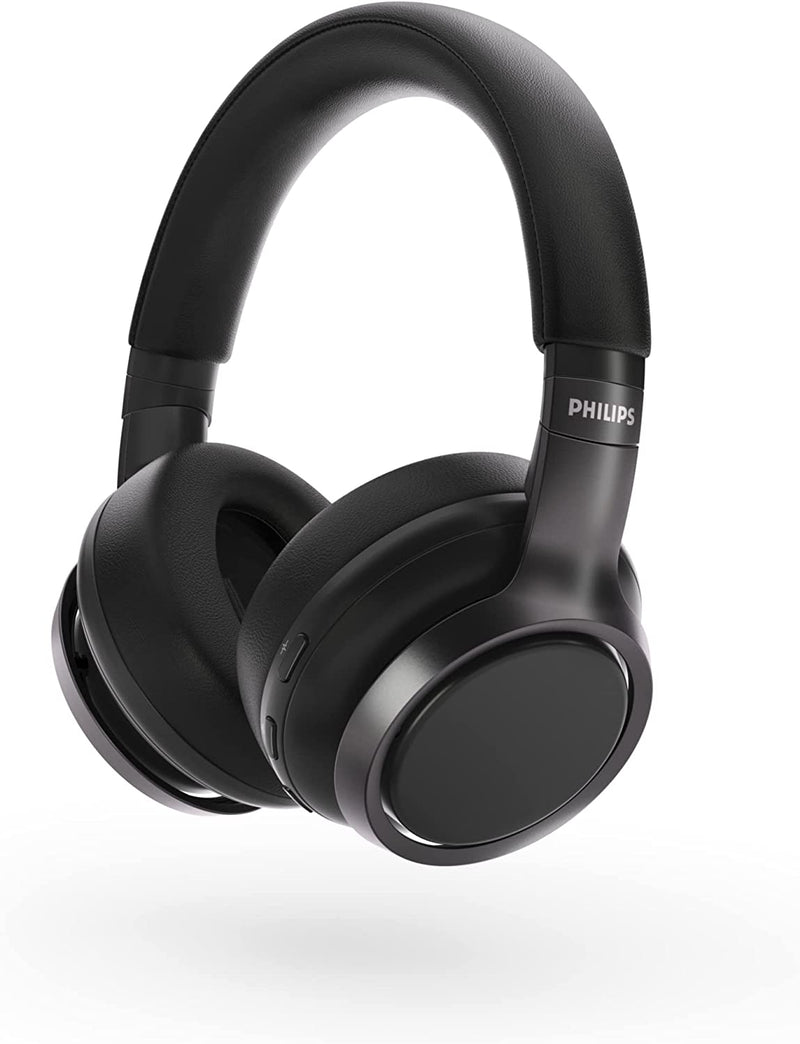 Philips H9505 Hybrid Active Noise Canceling (ANC) Over Ear Wireless Bluetooth Pro-Performance Headphones with Multipoint Bluetooth Connection