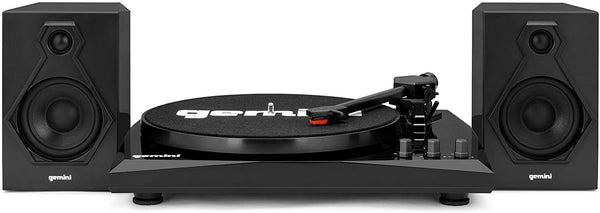 Gemini TT-900 Vinyl Record Player Turntable with Bluetooth & Dual 50W Stereo Speakers