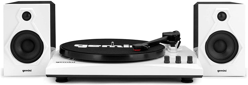 Gemini TT-900 Vinyl Record Player Turntable with Bluetooth & Dual 50W Stereo Speakers