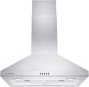 Ciarra 30 Inch Wall Mount Range Hood with 3-speed Extraction