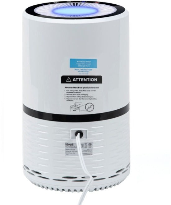 Levoit Personal True HEPA Air Purifier, 129 sq. ft.