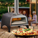 Horno de pizza para exteriores Pizzello WN-003T con piedra para pizza de 13"