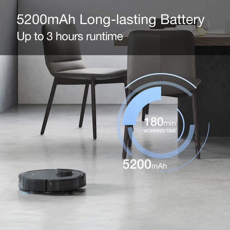 Ecovacs Deebot Ozmo T8 AIVI Robot Vacuum and Mop