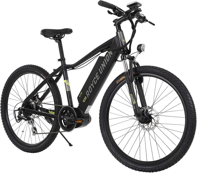 electric motorised bicycle RTE Electric Mountain Bike, Matte Black, 26-inch by Royce Union