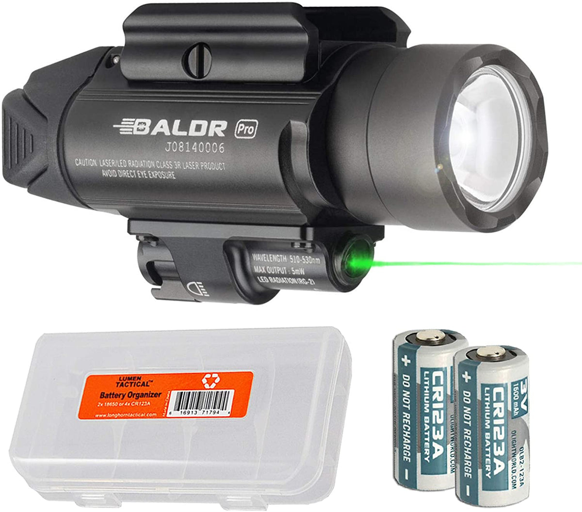 Olight Baldr Pro R Rechargeable Tactical Light Green Laser Sight+i5R LED Light | Green Laser Sight Olight Baldr Pro R Rechargeable Tactical Light Green Laser Sight+i5R LED Light | Green Laser Sight