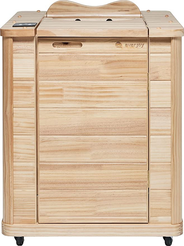 EVERJOY KN-102 Infrared Wood Dry Heat Sauna