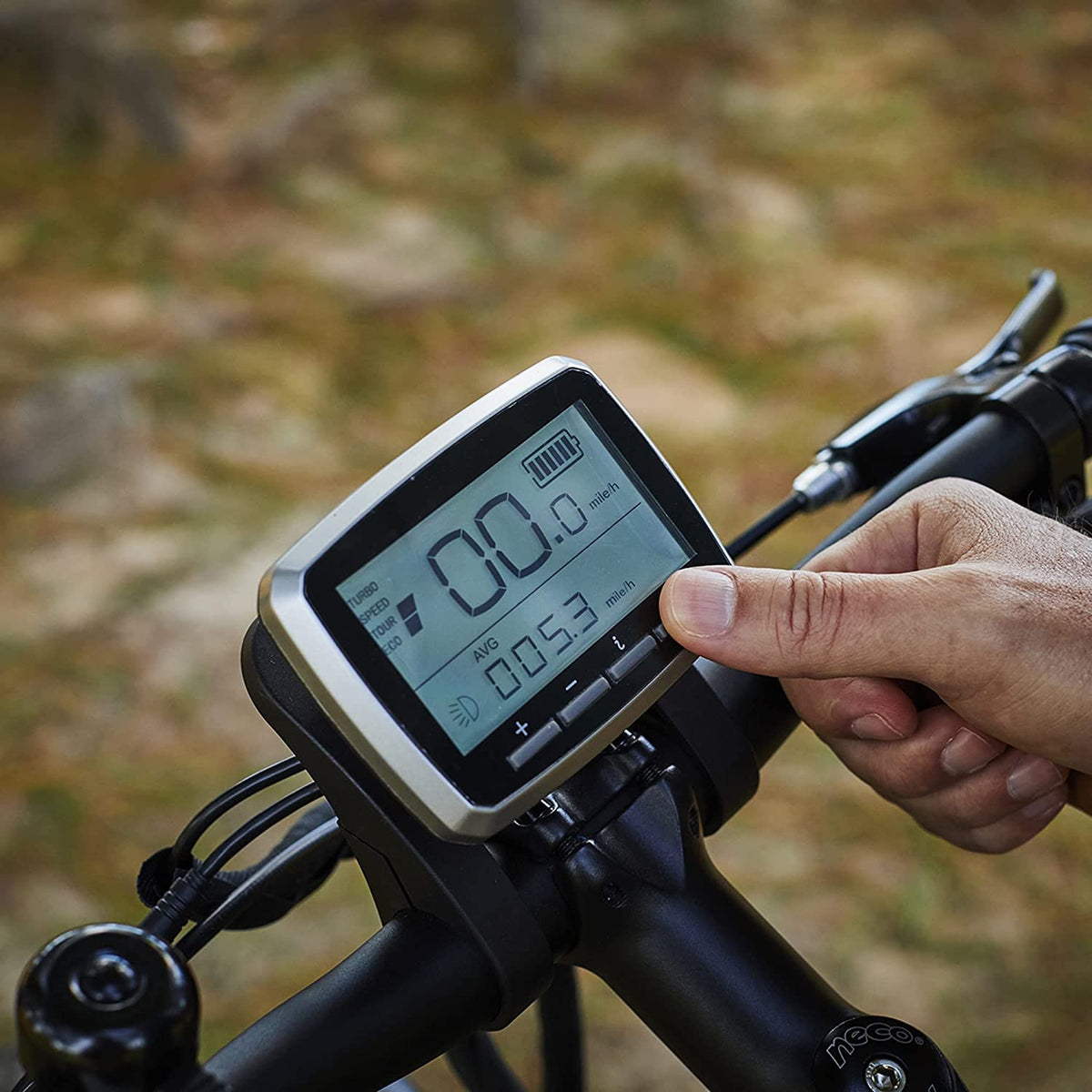 union e bike display RTE Electric Mountain Bike, Matte Black, 26-inch by Royce Union