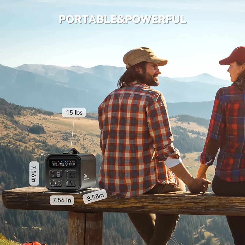 Estación de energía portátil Gofort de 600 W para exteriores, RV, camping, CPAP, emergencia en el hogar