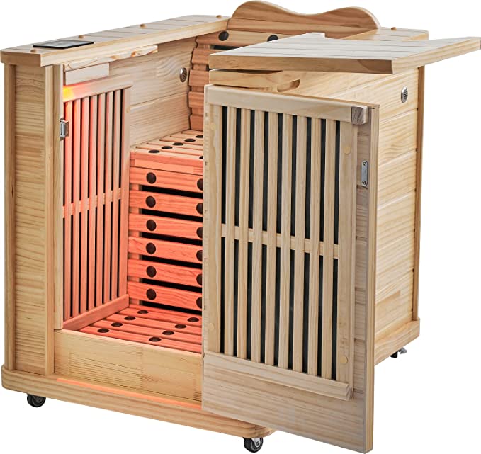 EVERJOY KN-102 Infrared Wood Dry Heat Sauna