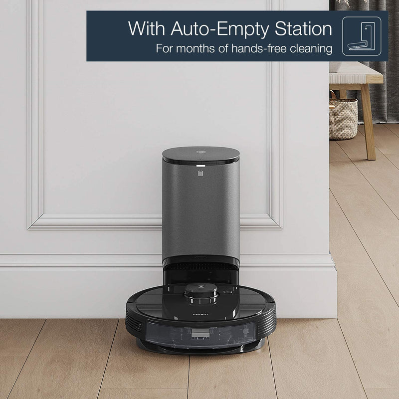 Ecovacs Deebot Ozmo N8+ Vacuum and Mop with Auto-Empty Station