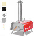 Pizzello Portable Wood Pellet Steel Pizza Oven X50001BKWOOD