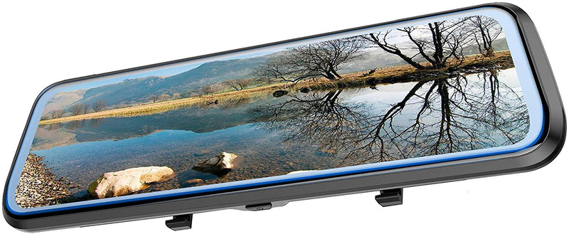myGEKOgear Infiniview Lite 3 in 1 Touch Screen Digital Rearview Mirror, Dual Dash Cameras, and Back Up Camera