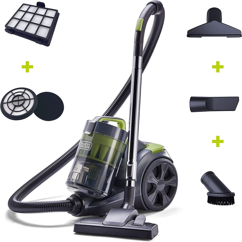 Black+Decker BDXCAV217G Corded Canister Vacuum