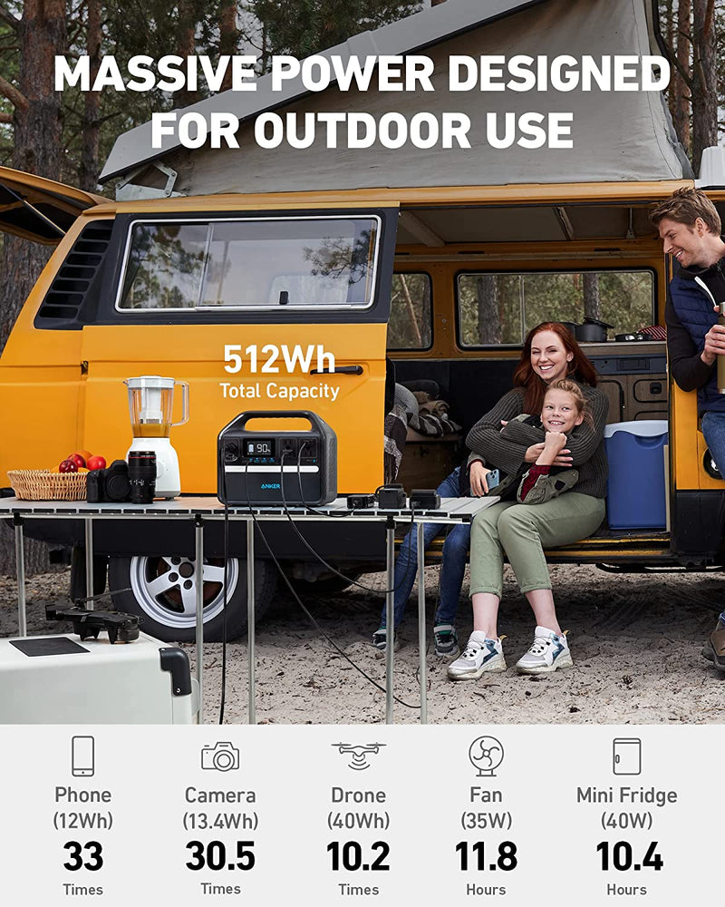 Anker 535 Portable Power Station (PowerHouse 512Wh)