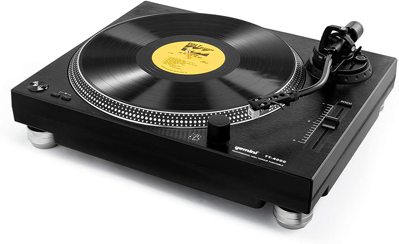 Gemini TT-4000 DJ Turntable High Torque Vinyl Record Player