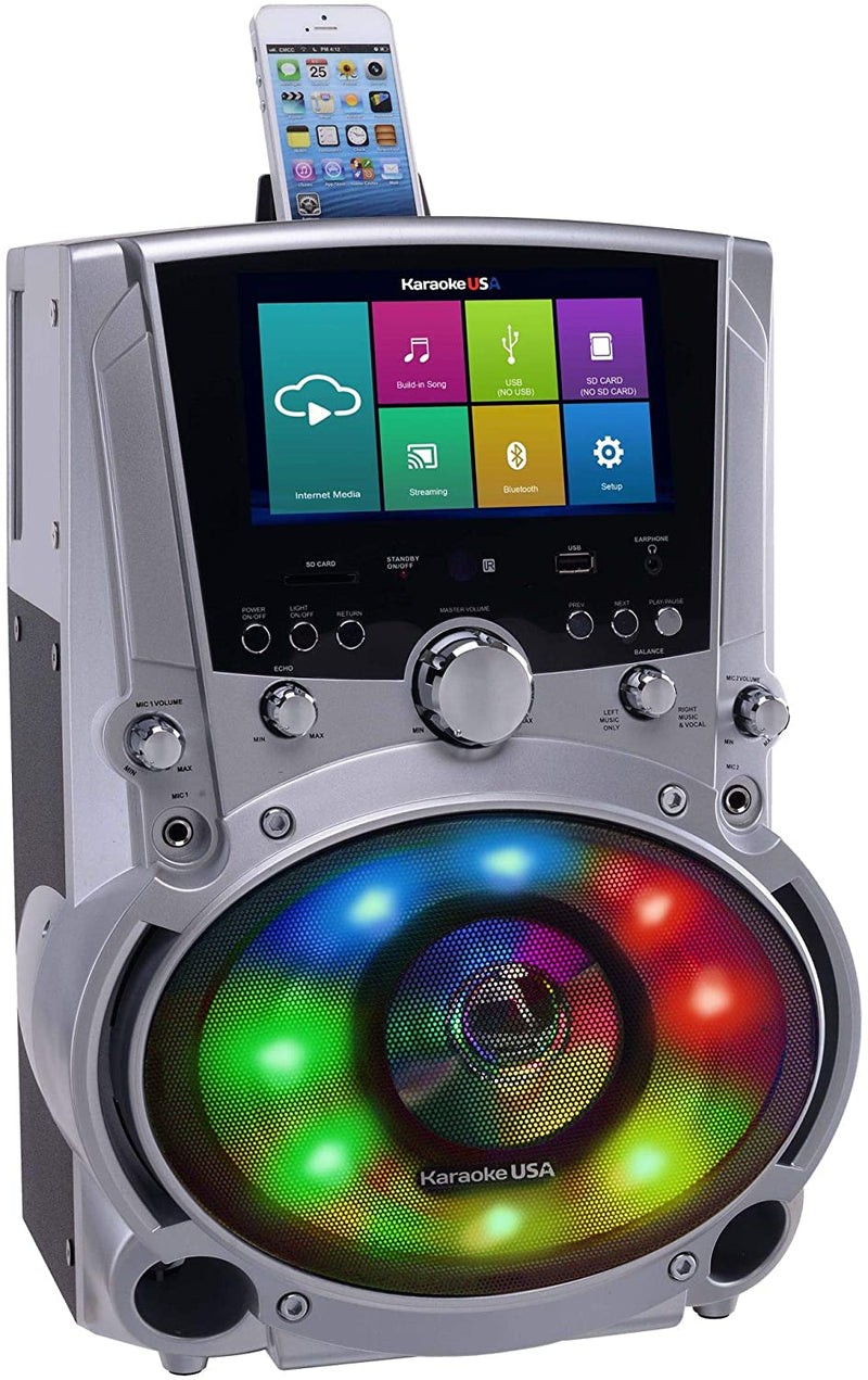 Karaoke USA All-in-One Multimedia Wi-Fi Karaoke System
