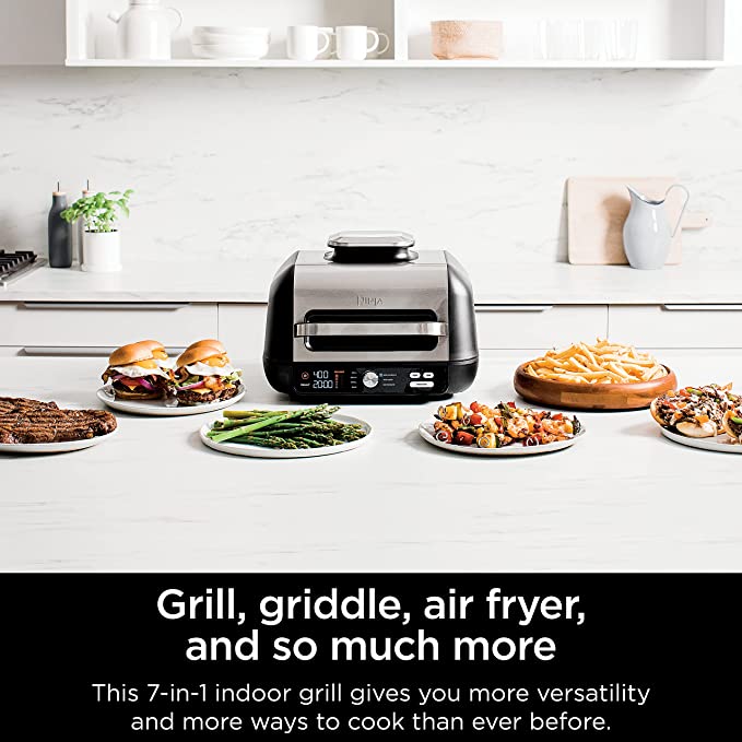 Ninja IG601 Foodi XL Pro 7-in-1 Grill/Griddle Combo and Air Fryer