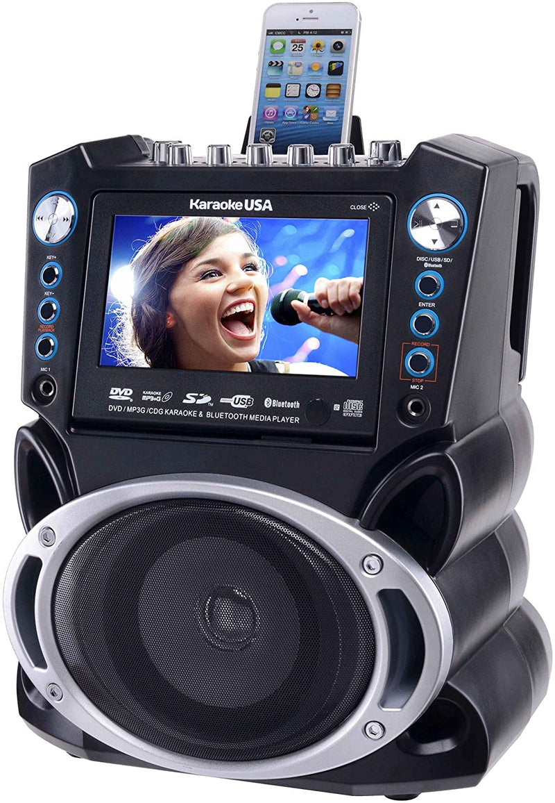 Karaoke USA Bluetooth Karaoke Machine