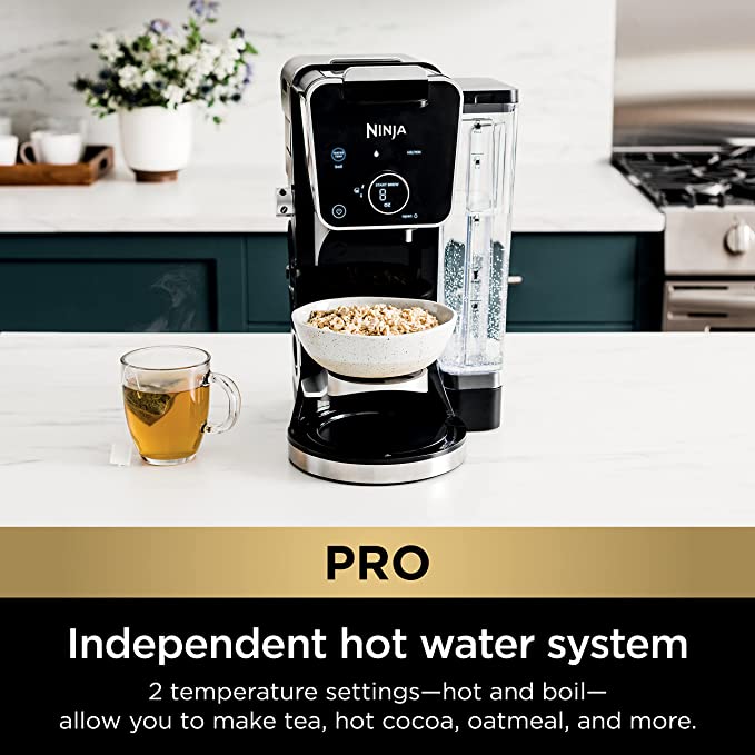 Ninja CFP301 Dual Brew Pro Specialty Coffee System, Single-Serve, Compatible with K-Cups & 12-Cup Drip Coffee Maker