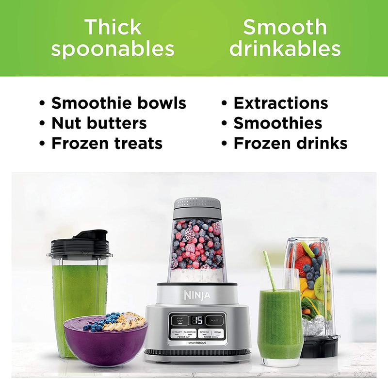 Ninja SS101 Foodi Duo Smoothie Bowl Maker - Personal Blender