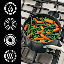 Ninja Foodi NeverStick Essential 9-Piece Cookware Set