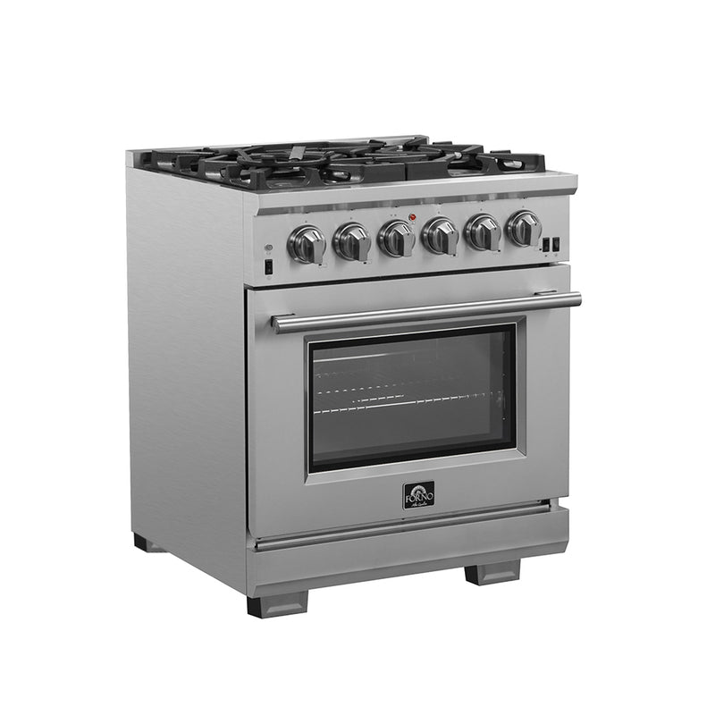 Forno  Capriasca - Titanium Professional 30" Freestanding Gas Range