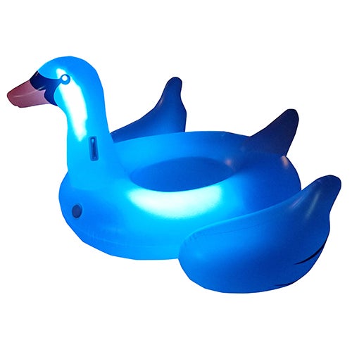 Swimline Giant LED Light Up Swan Float