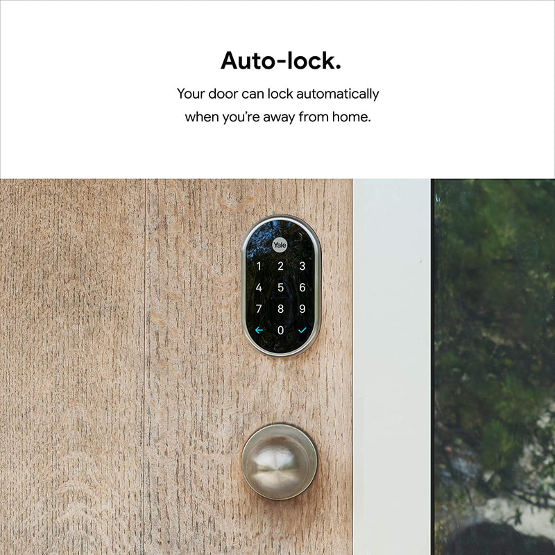 Google Nest x Yale Smart Lock for Keyless Entry