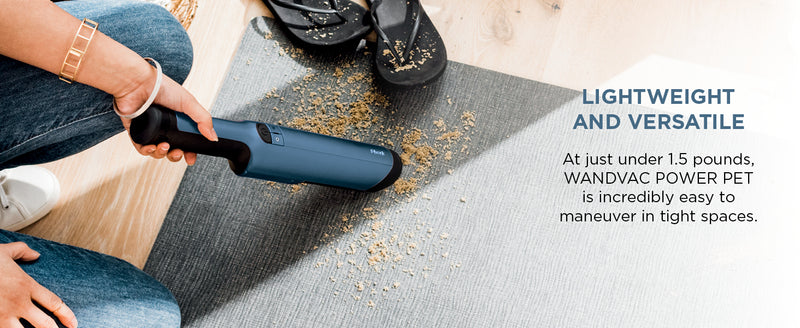 Shark WV401BL Wandvac Power Pet Hand Vacuum