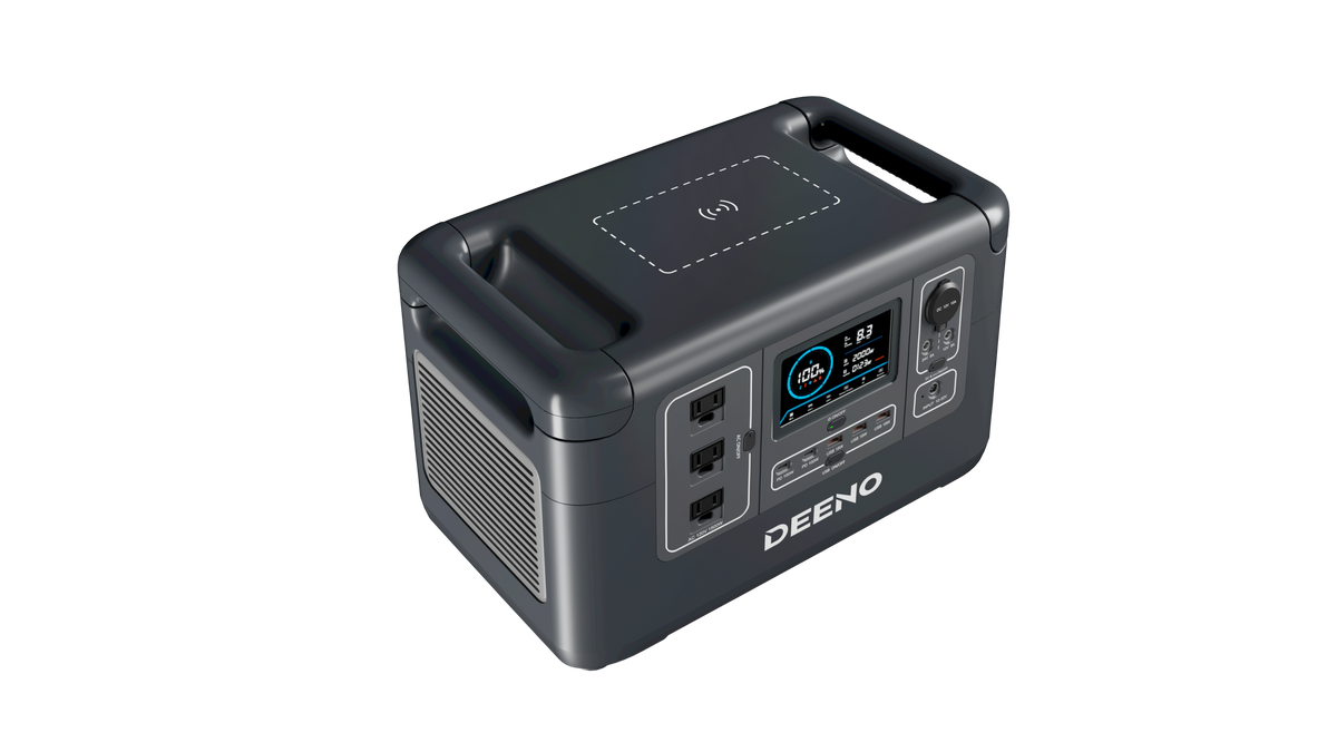 Deeno X1500 Portable Power Station | Wellbots | Free Shipping