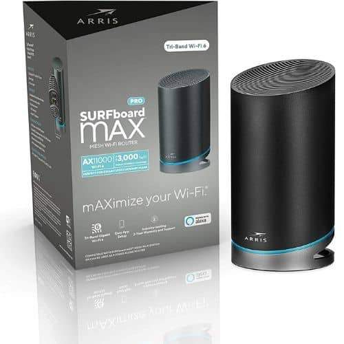 Arris SURFboard mAX Pro Mesh AX1100 Wi-Fi 6 System Health & Home Arris