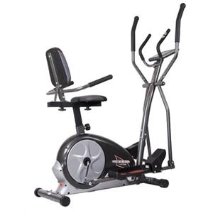 Body Champ 3 in 1 Trio Trainer - Ellipictical, Recumbent, Exercise Bike