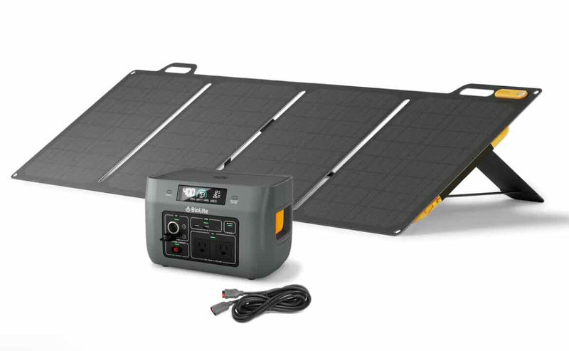BioLite Bundle  BaseCharge 600 with  Solar Panel 100 / Wellbots