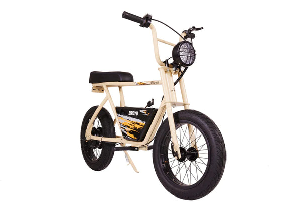 Droyd Blipper Electric Mini Bike for Teens | Black | Ages 13+ | 12.5 MPH | 60 Minute Battery Life