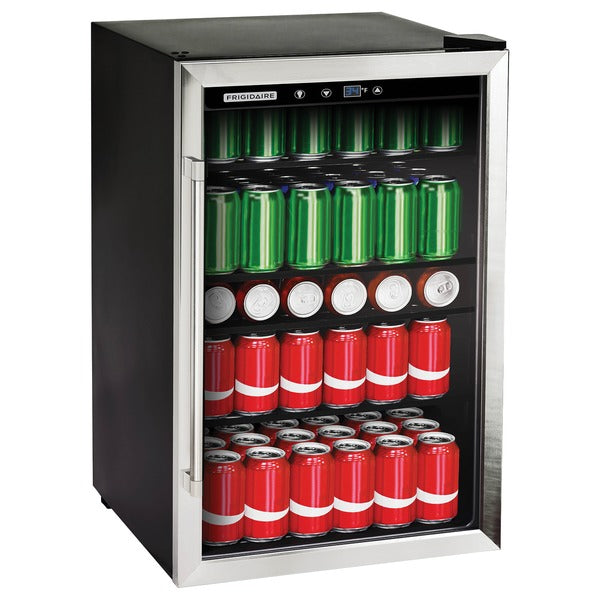 Frigidaire 4.4-Cubic-Foot 126-Can Stainless Steel Compact Refrigerator