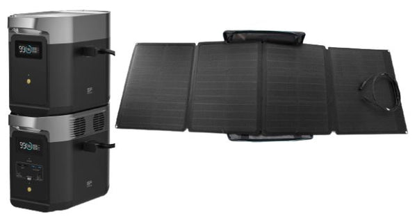 Special Bundle: EcoFlow DELTA 2 Portable Power Station & 160W Solar Panel |  Wellbots