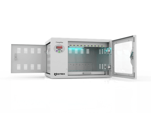 Cetrix Technologies Disinfection Charging Cabinet For Tablets - 10 Bays