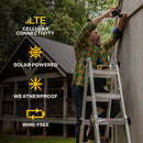 Cámara de seguridad para exteriores con tecnología celular 4G-LTE y energía solar Vosker V150-V