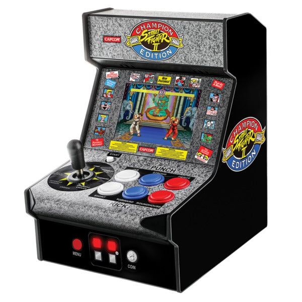 My Arcade DGUNL-3283 Micro Player Retro Mini Arcade Machine (Street Fighter II Champion Edition)