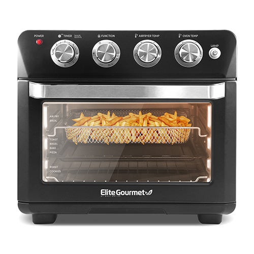 Elite 25L Digital Air Fryer Oven Black