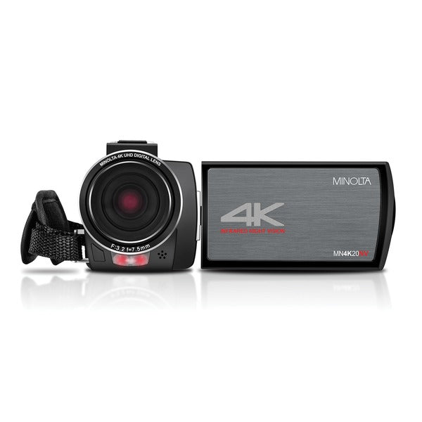 Minolta MN4K20NV 4K Ultra HD IR Night Vision Camcorder