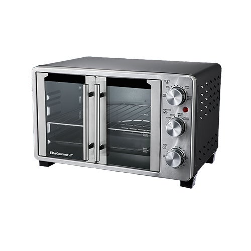 Elite Double French Door 25-Liter Countertop Toaster Oven
