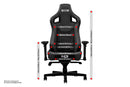 Silla para juegos Elite NLR-G005 de Next Level Racing, edición de cuero y gamuza