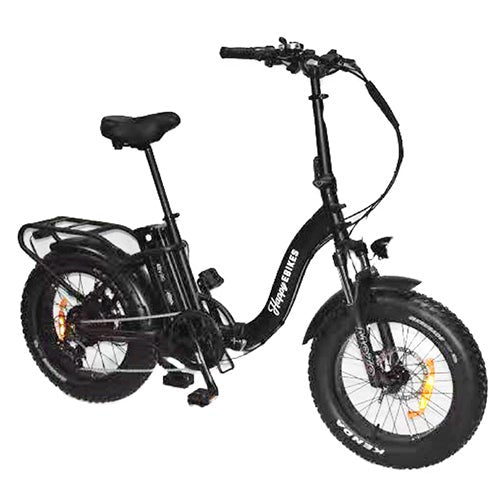 Happy Everywhere Folding Step-Thru Electric Bike