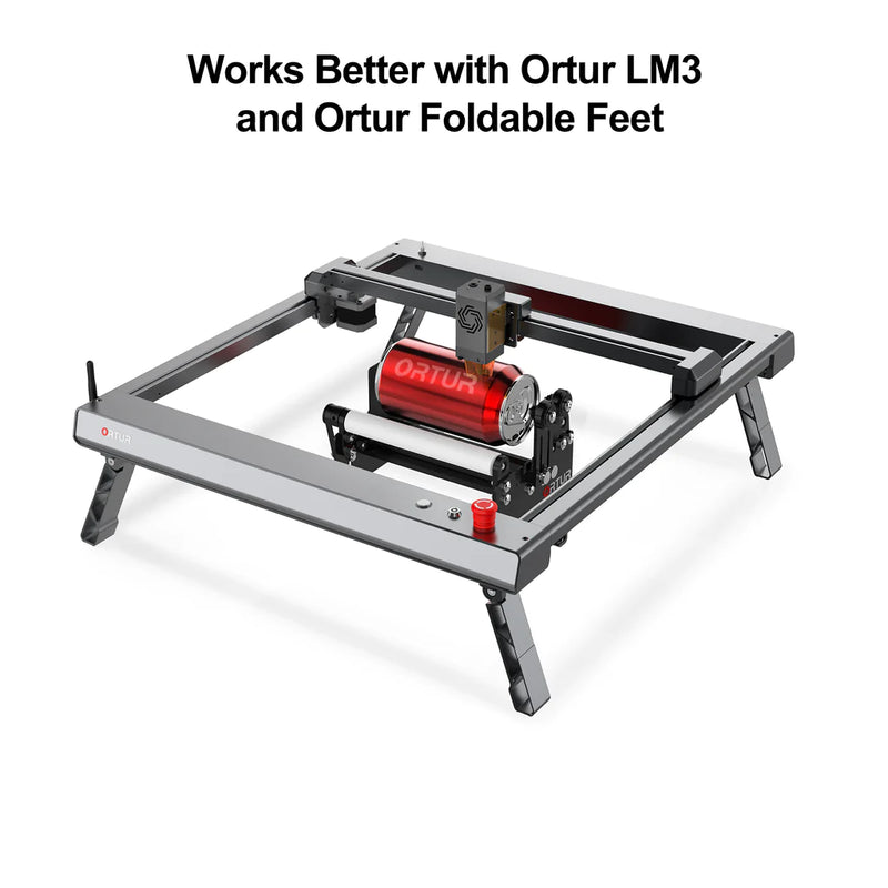 Ortur YRR 2.0 Rotary Roller for Cylinder Engraving