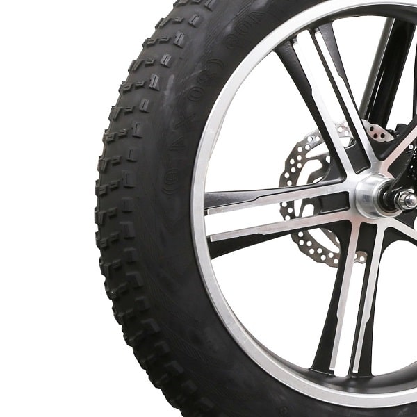 Bicicleta eléctrica Nakto Fat Tire Mini Cruiser de 20" 