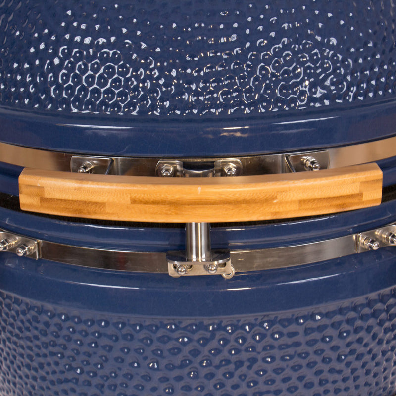 Lifesmart Kamado Charcoal Grill and Smoker, 655 sq. in.