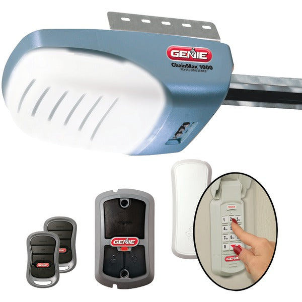 Genie ChainMax 1000 Chain Drive Model 3/4HPc DC Garage Door Opener | Free Shipping | Wellbots