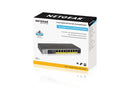Switch PoE+ FlexPoE no administrado Gigabit Ethernet de 8 puertos de Netgear con 8 puertos PoE+ (60 W)